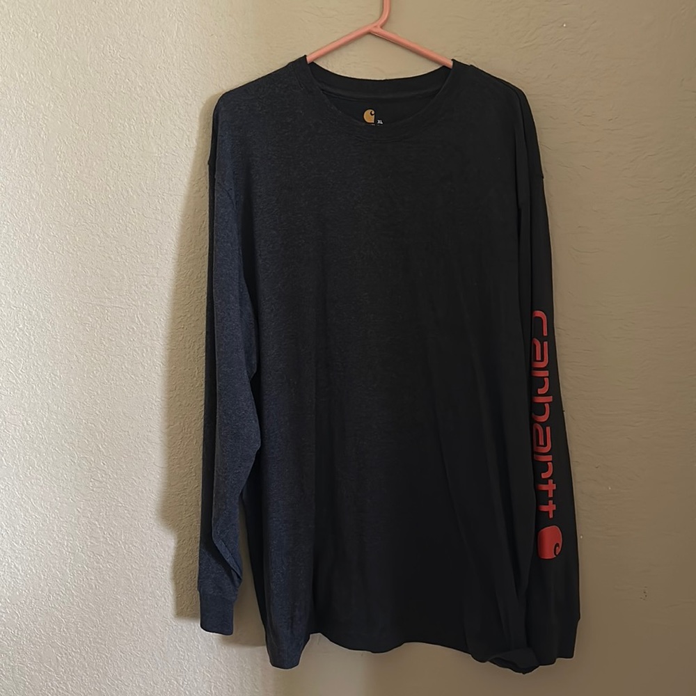Carhartt Vintage XL Gray Long Sleeve Shirt